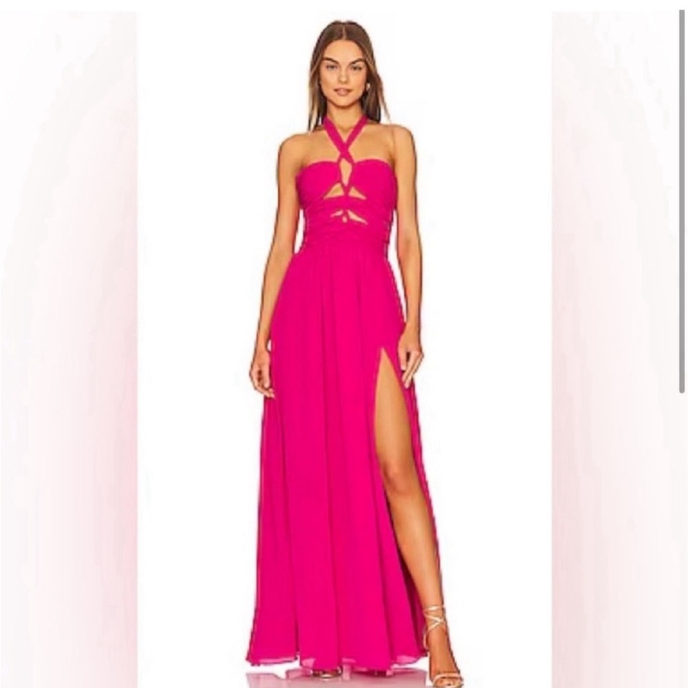 Ronny Kobo Ally Dress in Paradise Pink Size XS